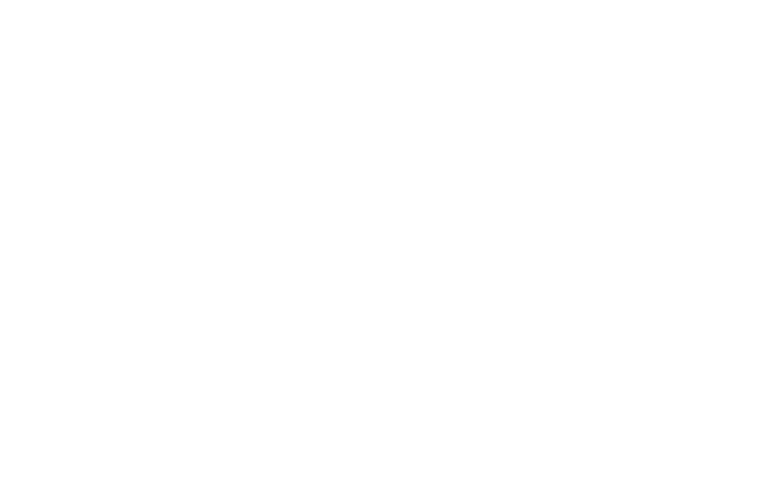 A white, outlined logo of Art Matters Now
